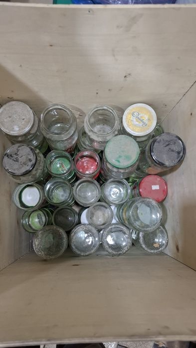 Shisha bankalar, Стеклянные банки