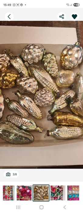 Новогодние украшения. Времён СССР