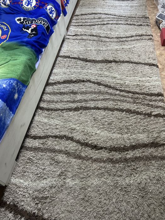 Ковер мягкий, с ворсом