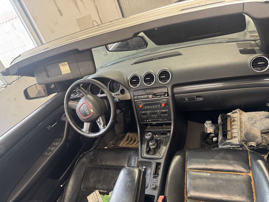 Ауди а4 б6 кабрио 1.8Т на части