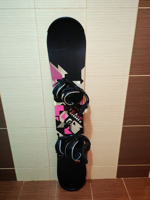 Placa snowboard 150 Drake -legaturi boots Burton