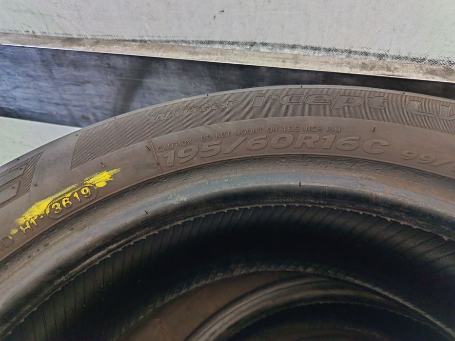 Anvelope MS iarna 195 60 16c hankook 2019 7.4-8mm