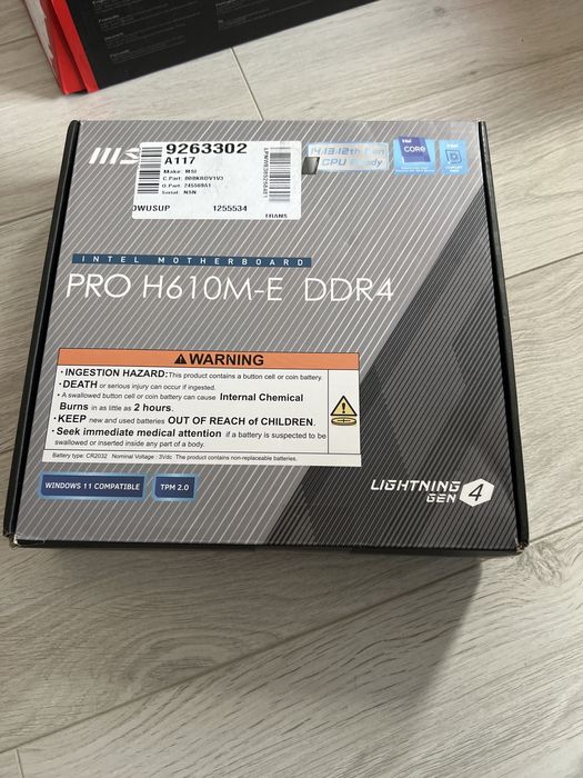 Placa baza Msi Pro H610m-E DDR4