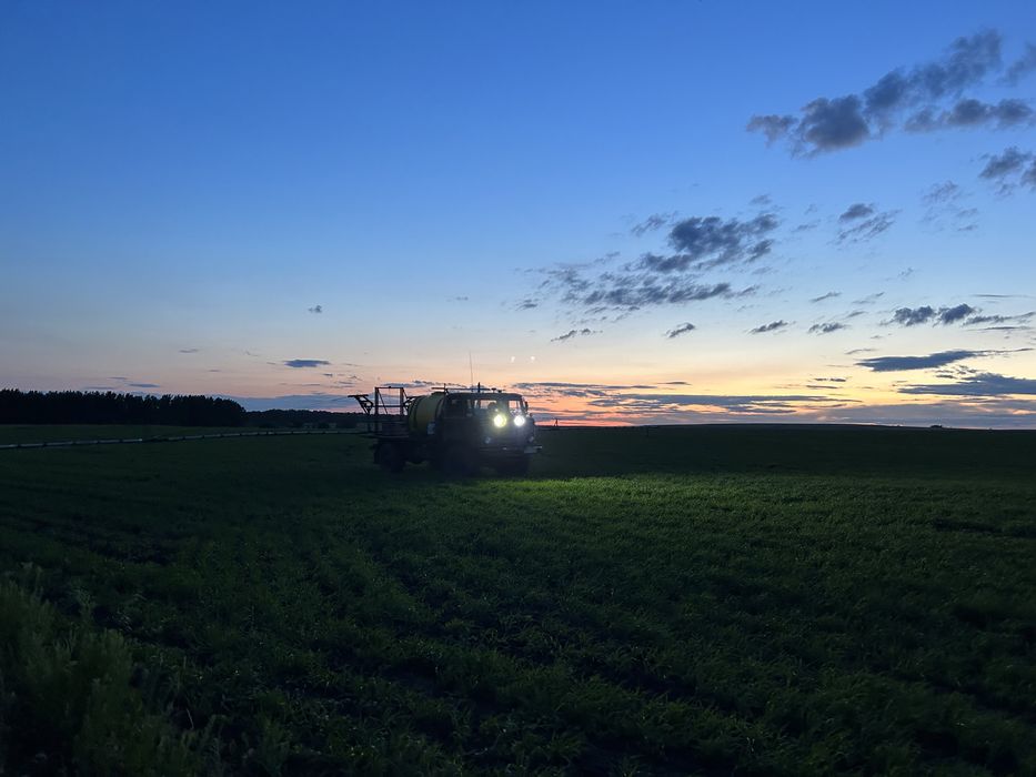 Химическая обработка полей