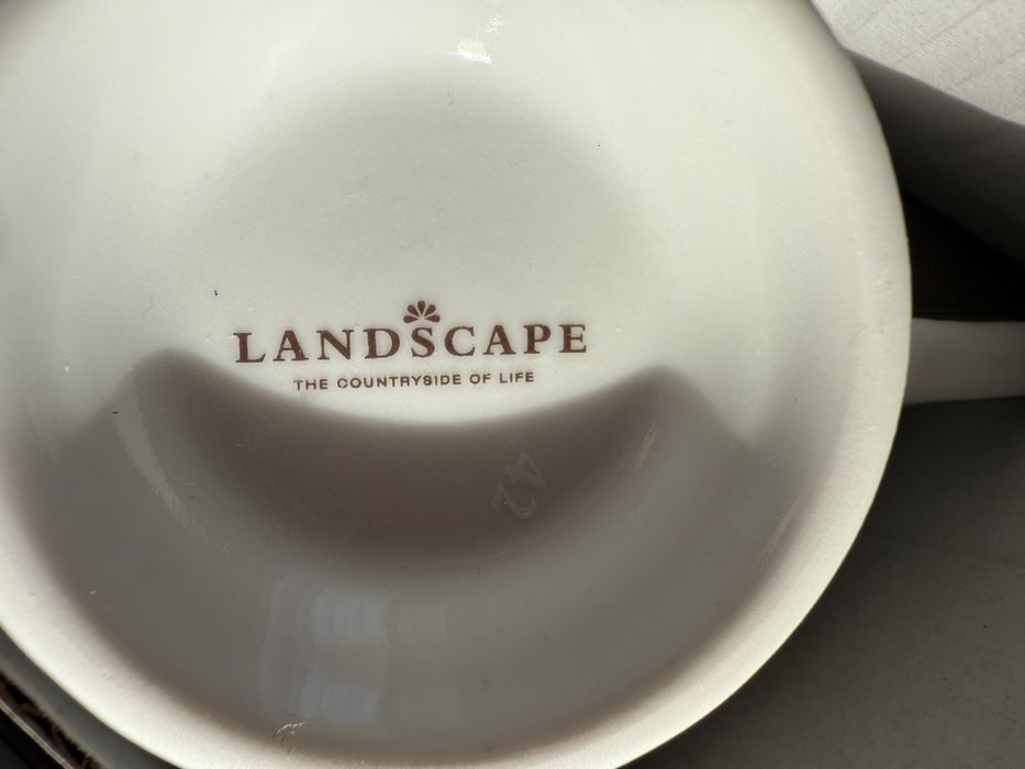 Комплект от 4 чаши с чинийки за чай/кафе