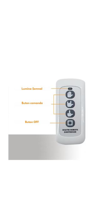 Semn led cu 3 gesturi