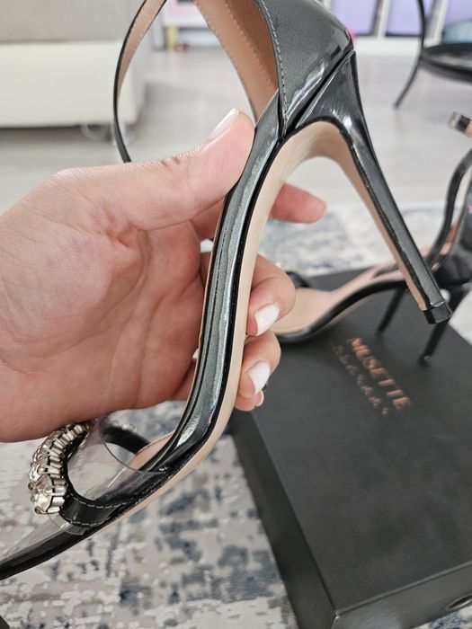 Sandale Musette argintii