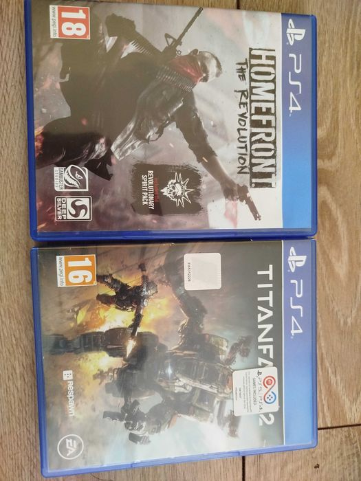 Продавам игри за PS4 TITANFALL, HOMEFRONT the revolution