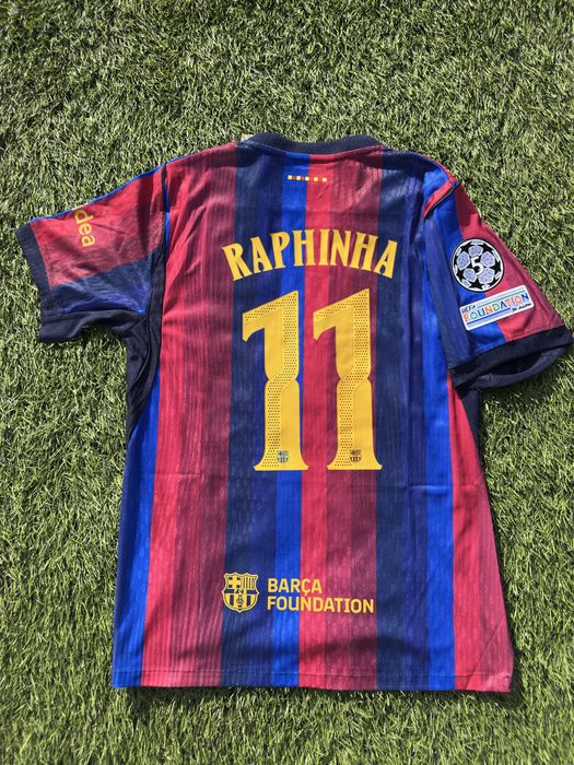 Barcelona Home/Acasa Champions League 26/27 Yamal Pedri Raphinha (S/M/L)