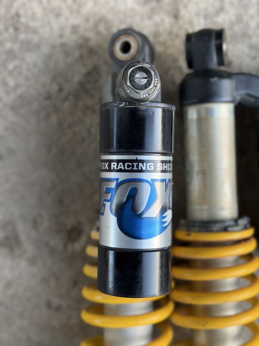 Suspensie FOX racing vulpe albastra , rebound , servisata, 0km, Can-am