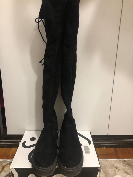 Дамски високи ботуши