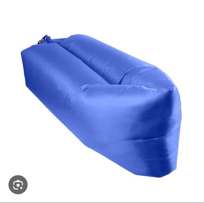 Надуваем пъф-шезлонг