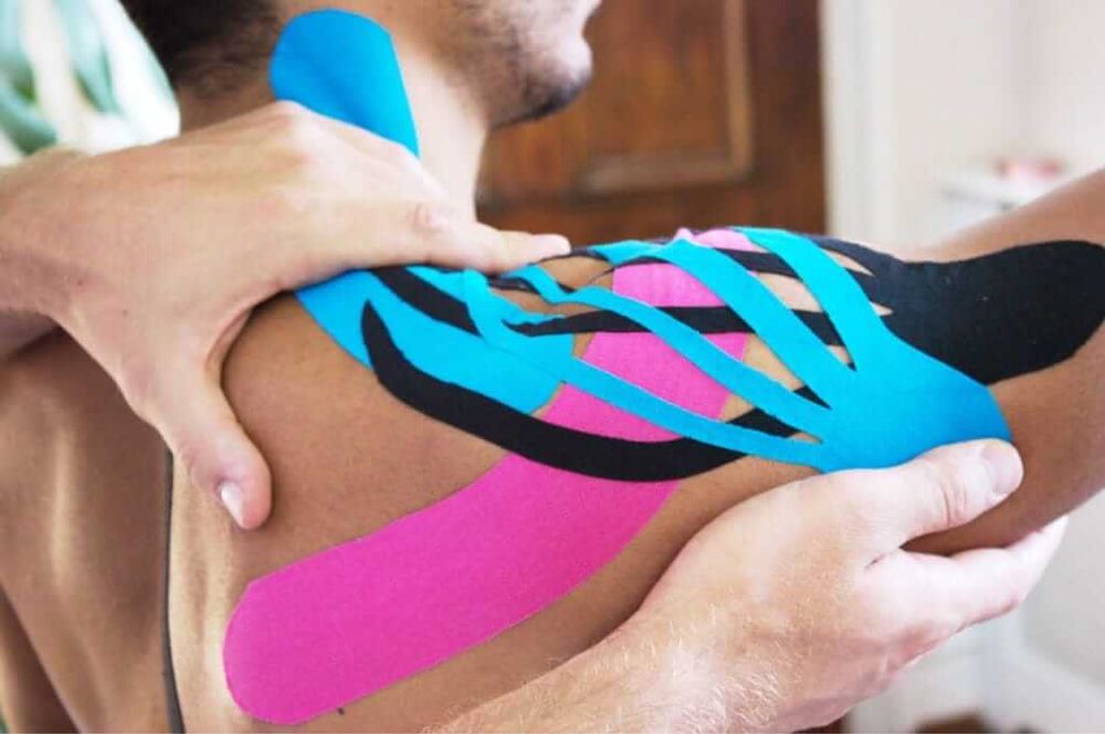 Спортивный тейп кинезио kinesio