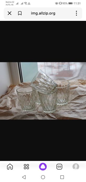 Стаканы граненые.