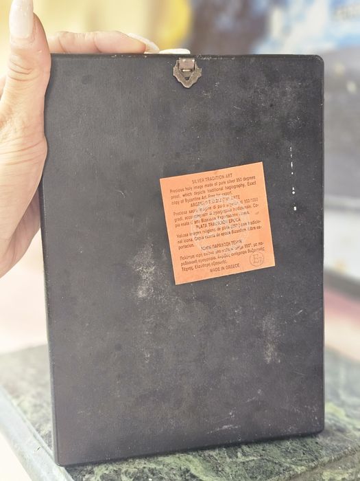 Старинни сребърни икони проба  950