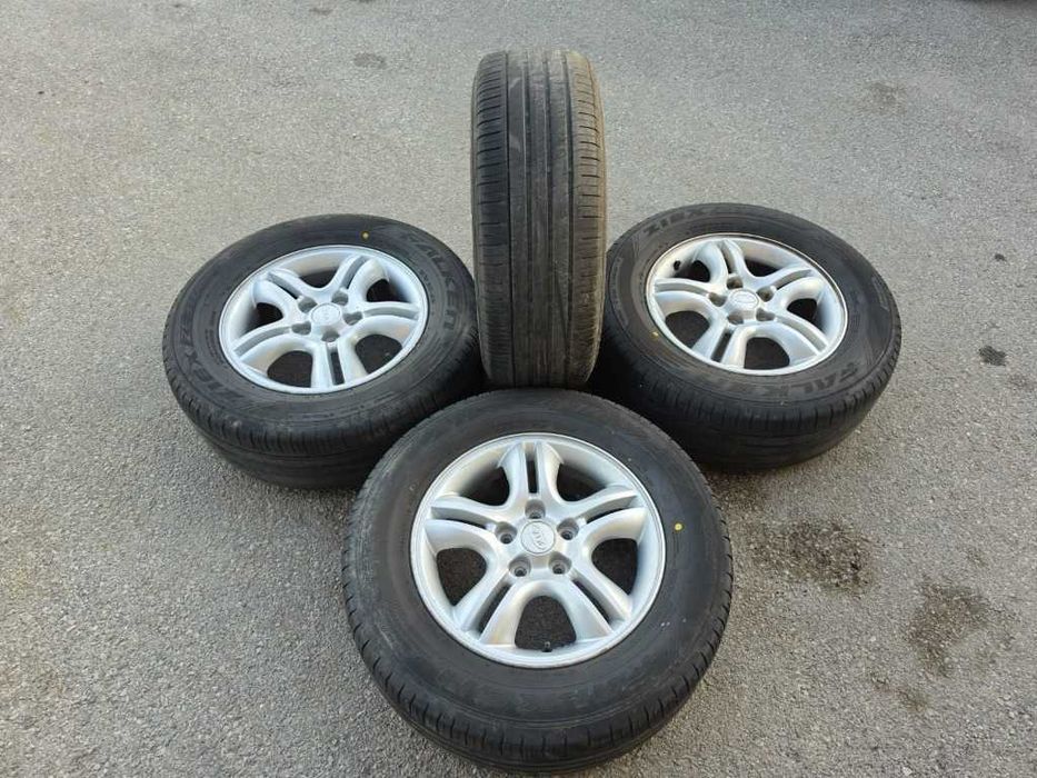 4 бр. Летни гуми 235/60 R16 с алуминиеви джанти 5x114.3 Kia Toyota Hyundai Honda