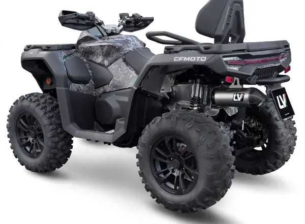 Ауспух  Leo Vince  LV One Evo Stainless Steel Slip-On за CFMOTO X10 ATV