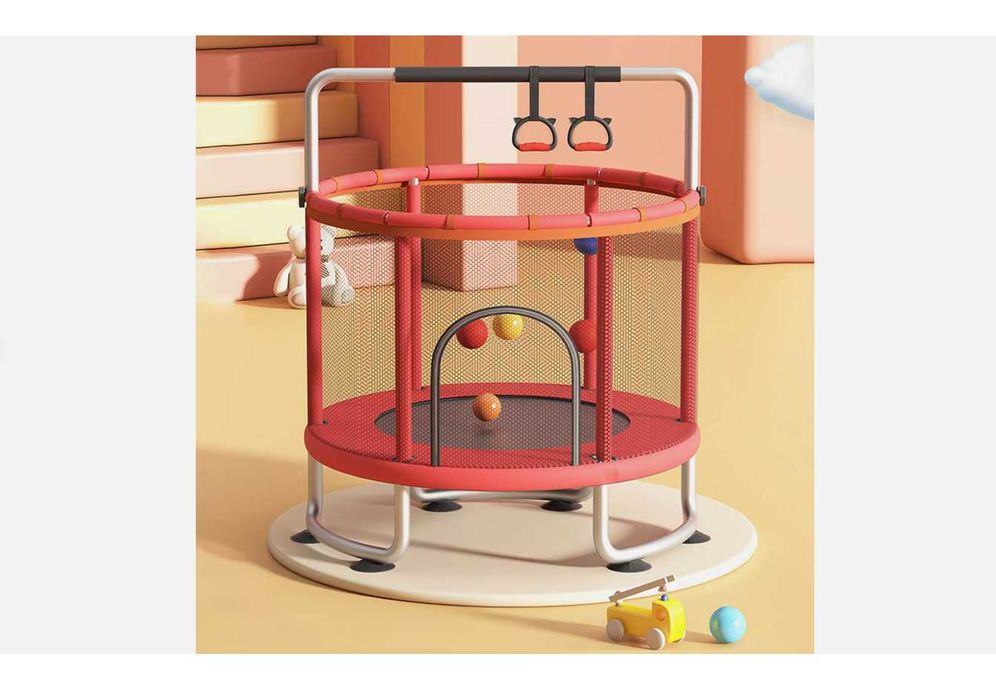 Батут детский-1,44 см В комплекте 7 шт бонус Доставка и установка есть