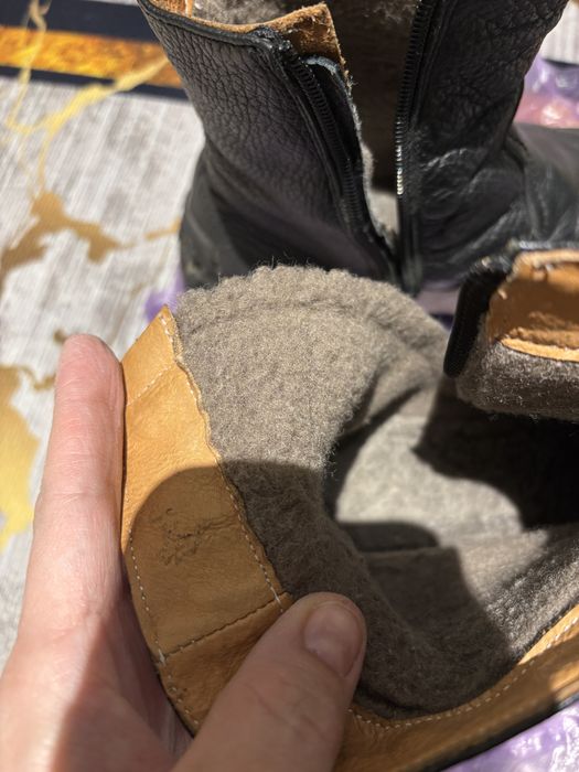 Продам кожанный обувь сапоги