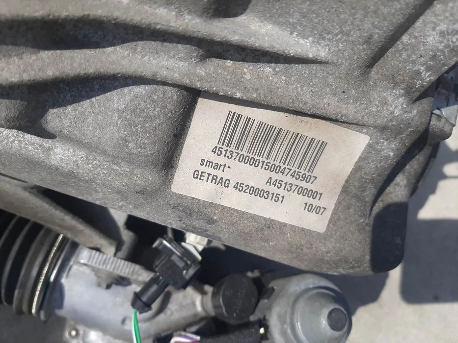 cutie viteze semiautomata 1.0b smart fortwo  a4513700001