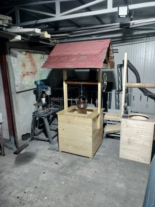 Fântână rustica/decor