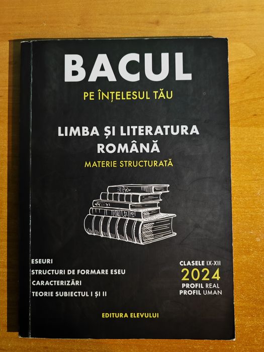 Bacul biologie/limbă română/matematica