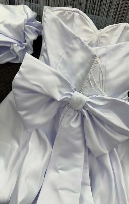 Rochie albă de cununie/nuntă XS-S