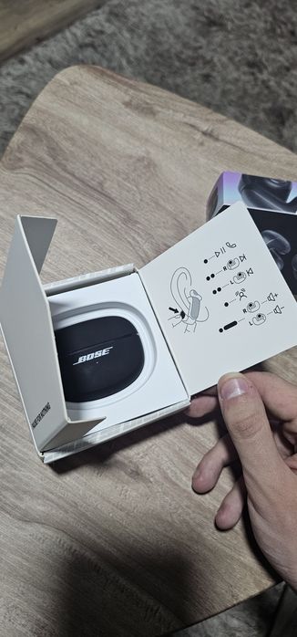 Casti Open-Ear BOSE Ultra Open Earbuds, True Wireless, Bluetooth, Micr
