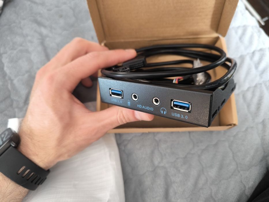 Фронтальная панель USB 3.0 и Audio 3.5