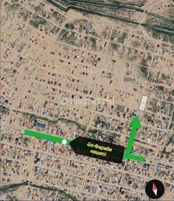 Жер сатылады. Алфараби көшесіне паралель жатқан 3-ші көшеден угловой ж