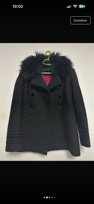 Palton lana Zara