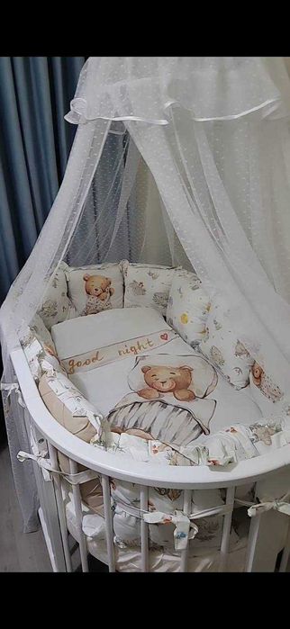 Детская кроватка трансформер оригинал Baby House кровать