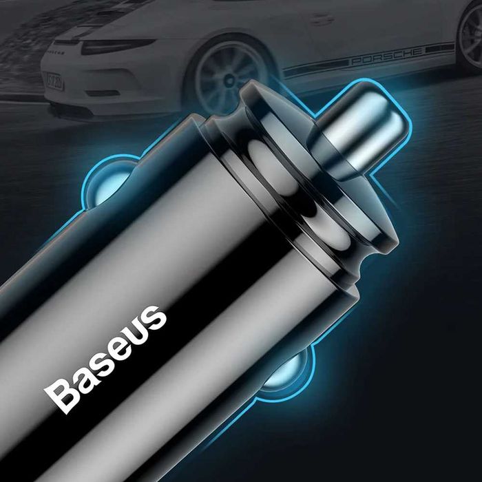 Incarcator auto bricheta 2 x USB fast quick charge 30W Baseus