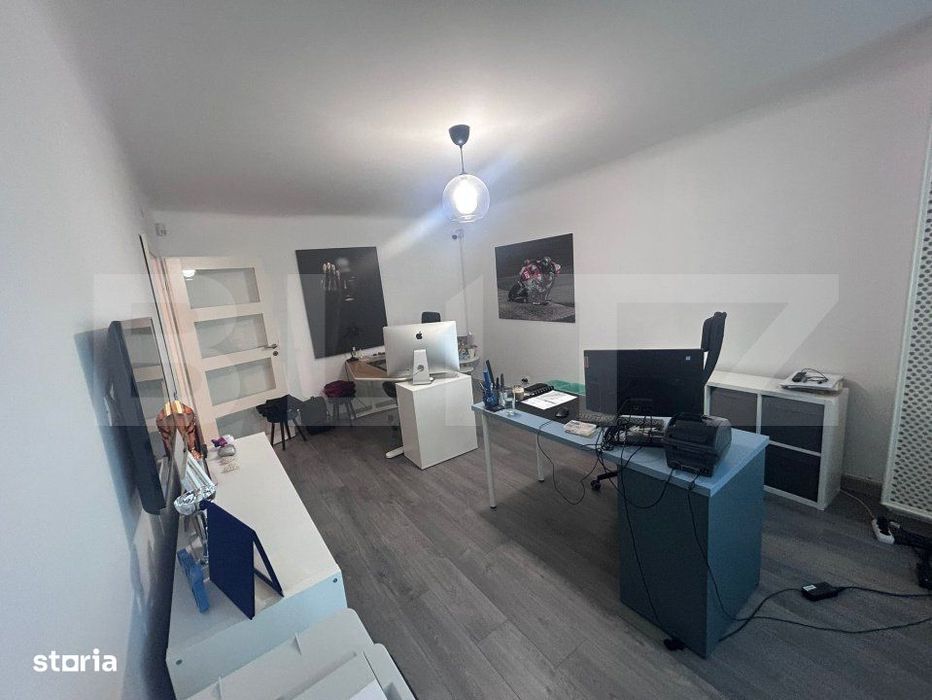 Apartament cu 4 camere, decomandat, etaj 1,  84,45 mp, zona Sara