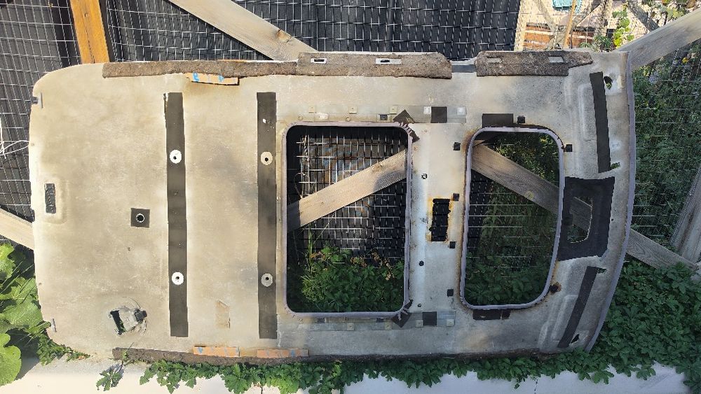 Потолок салона Subaru Legasy/Outback