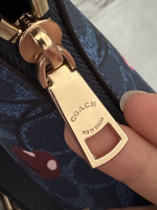 Geanta Coach Cherry Blue