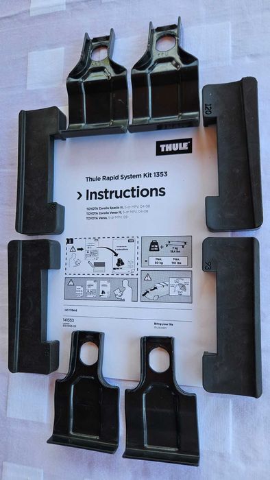 Разчиствам ползвани Thule компоненти