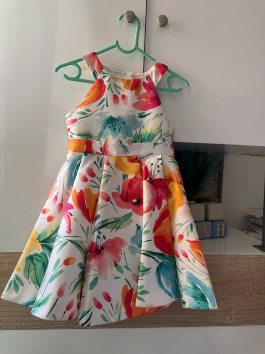 Много красива флорална рокля Abel and Lula! Като нова! Размер 5 г. 110