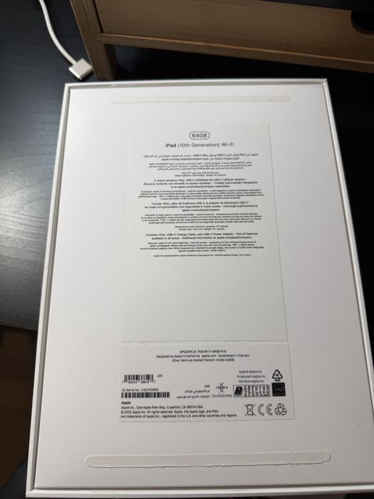 Ipad (10th Generation) 2022, 64 GB, Roz+ Stylus Apple Pencil USB-C, Alb+ Husa