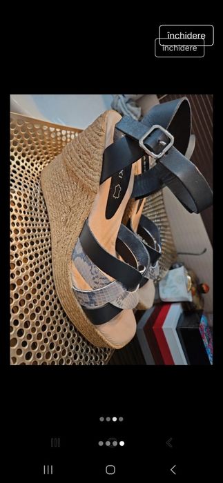 Sandale piele interior exterior