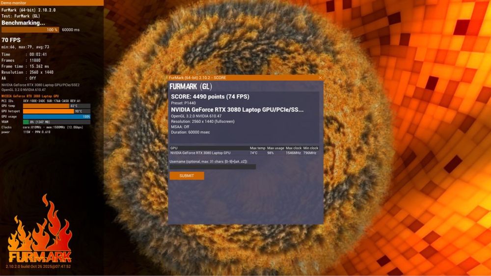 Ноутбук RTX 3080 Legion 7