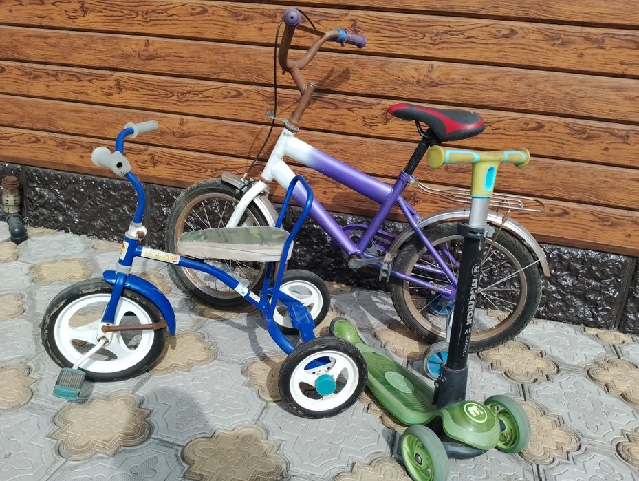 Продам самокат-велосипеды