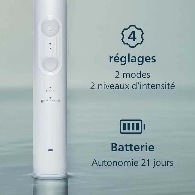 Philips Sonicare 2100 HX4044/41 звукова електрическа четка за зъби, бяла
