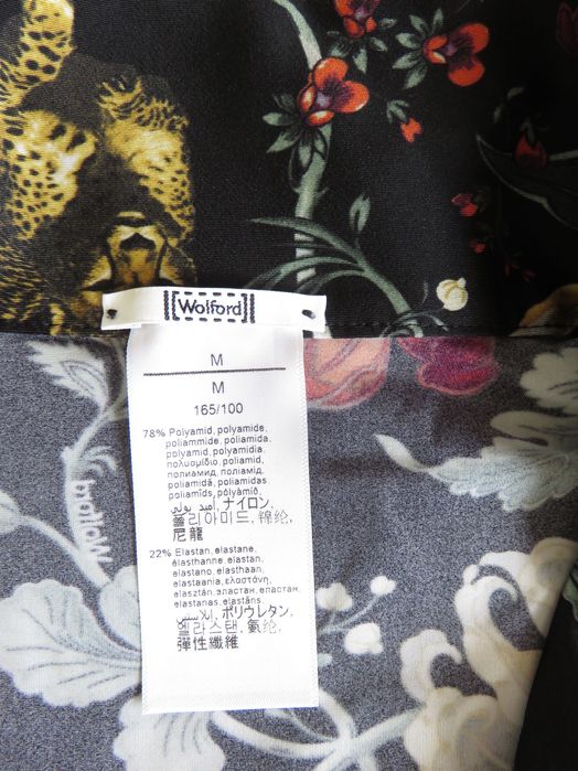 Топ/поло Wolford Jungle string body, M - L, нов