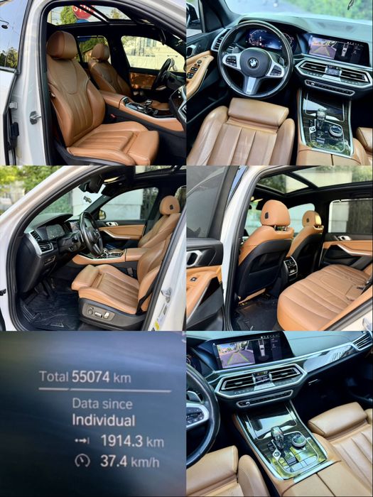• Bmw X5 G05 2020 / 4.0i / M Packet / 3.0 Benzina 340 cp B58 - Parc Auto / Variante / Garantie •