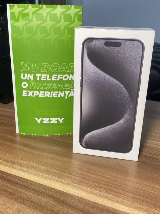 iPhone 15 Pro Max • 256 GB • Black Titanium