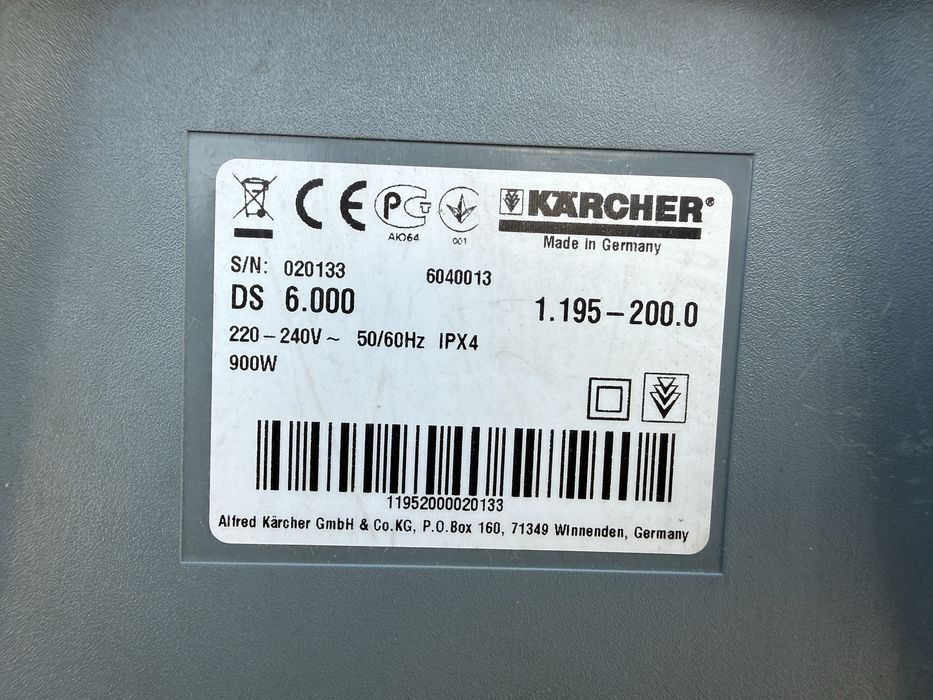 * Karcher DS6000 новая модель знаменитого пылесоса с водяным фильтром