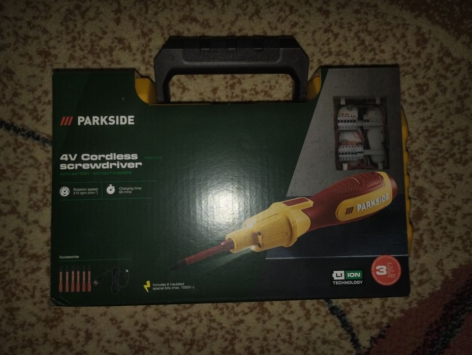 Șurubelniță parkside electrică