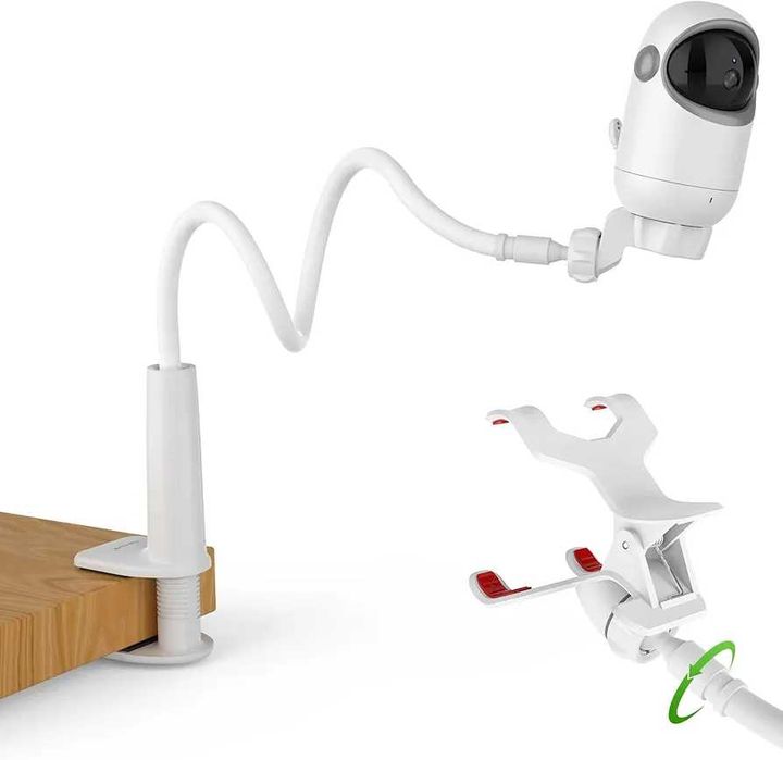 Гъвкава стойка за бебефон TakTark - директен монтаж без дупчене