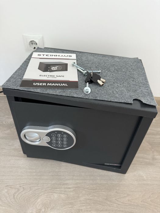 Seif de apartament cu cod si cheie - dimensiune A4